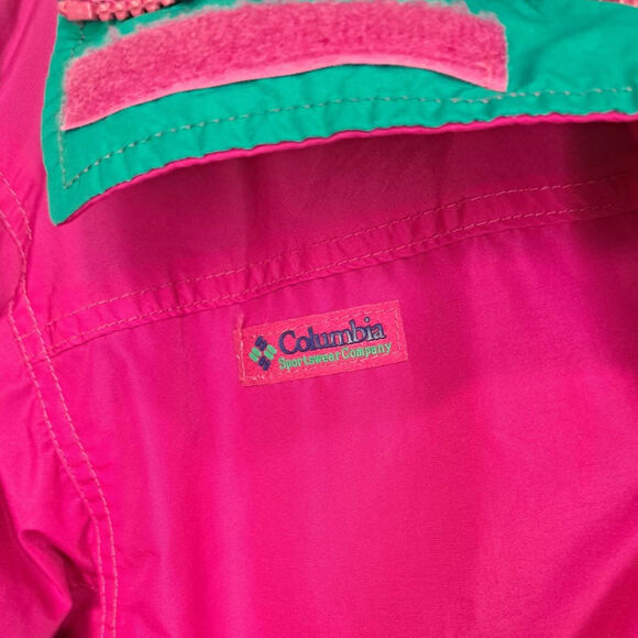 Vtg Columbia Bugaboo Two Piece Winter Ski Jacket Purple PInk Ladies Small - Picture 5 of 11
